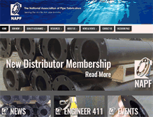 Tablet Screenshot of napf.com